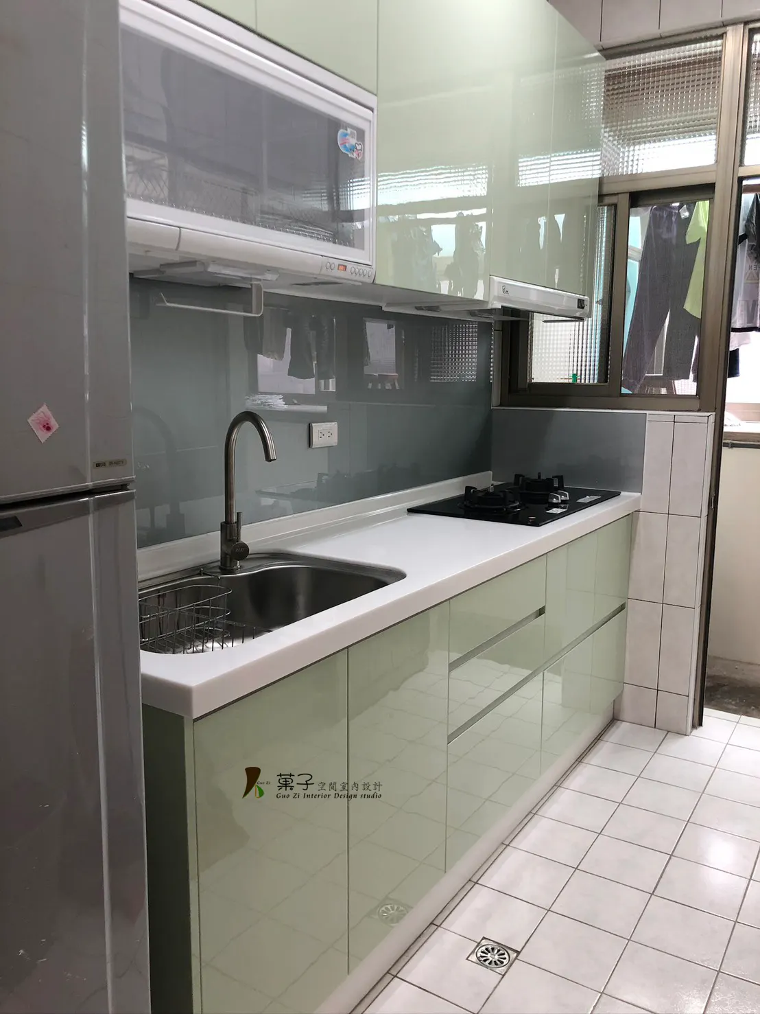 鄉村風文青宅完工實景－新竹 25 坪老屋局部翻新鄉村風設計｜菓子空間室內設計