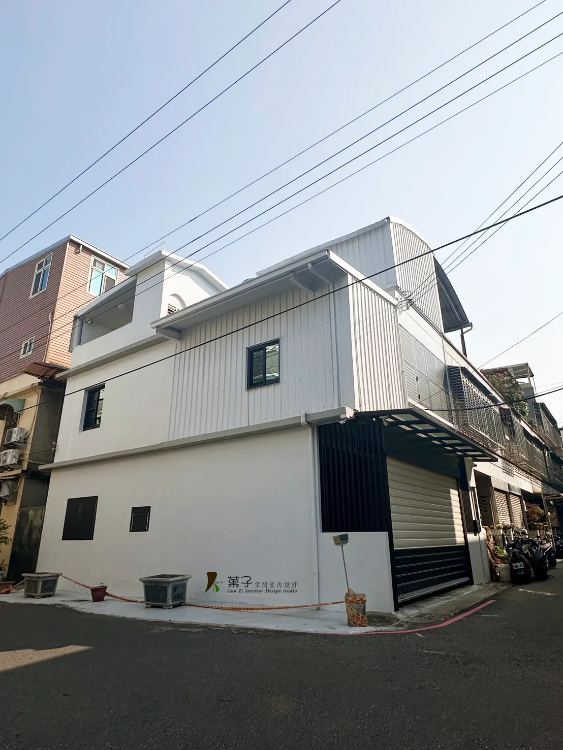 圓一個家的夢想－外觀｜菓子空間室內設計舊屋翻新作品