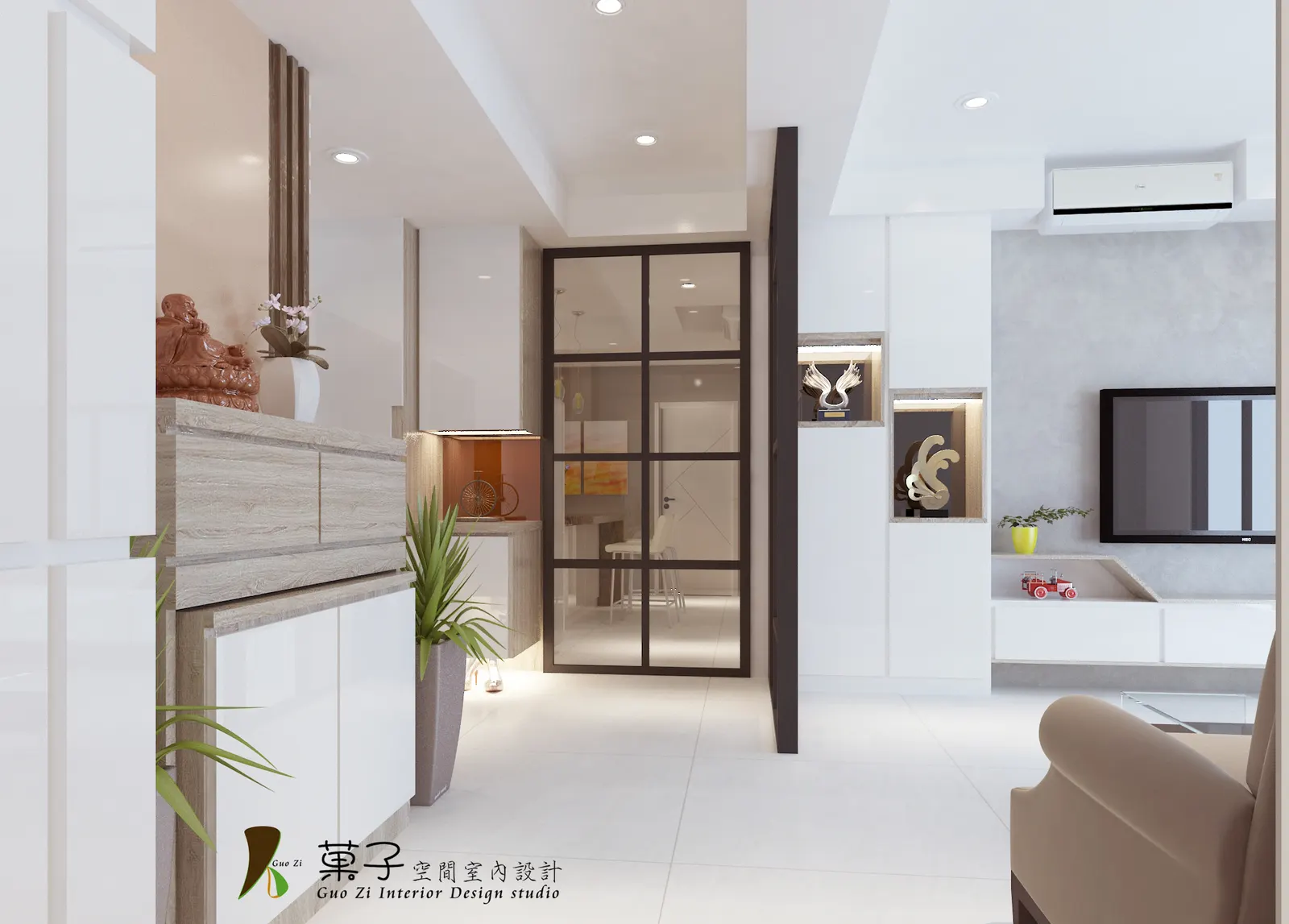 新竹蘇宅－走道｜菓子空間室內設計住宅設計作品