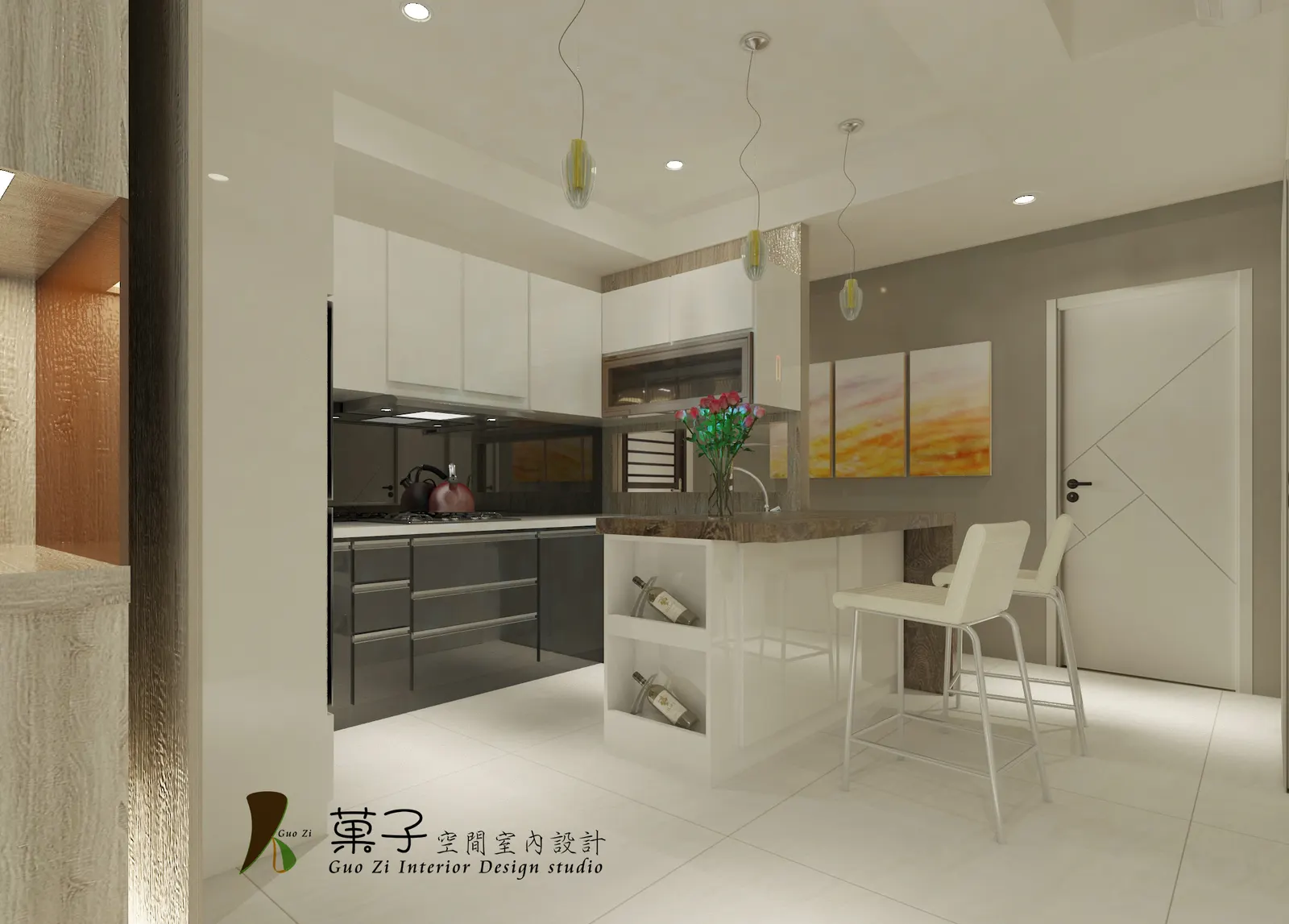 新竹蘇宅－廚房｜菓子空間室內設計住宅設計作品