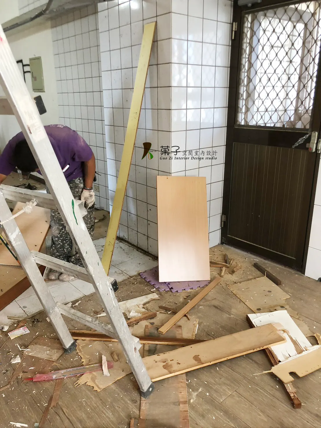 現代簡約大公寓－施工過程｜菓子空間室內設計舊屋翻新作品