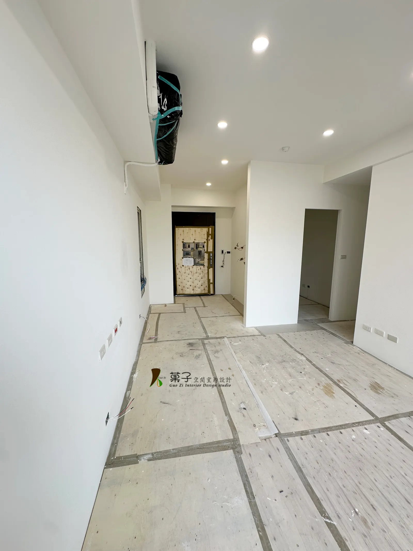 北歐風大收納溫馨婚房－施工過程｜菓子空間室內設計舊屋翻新作品