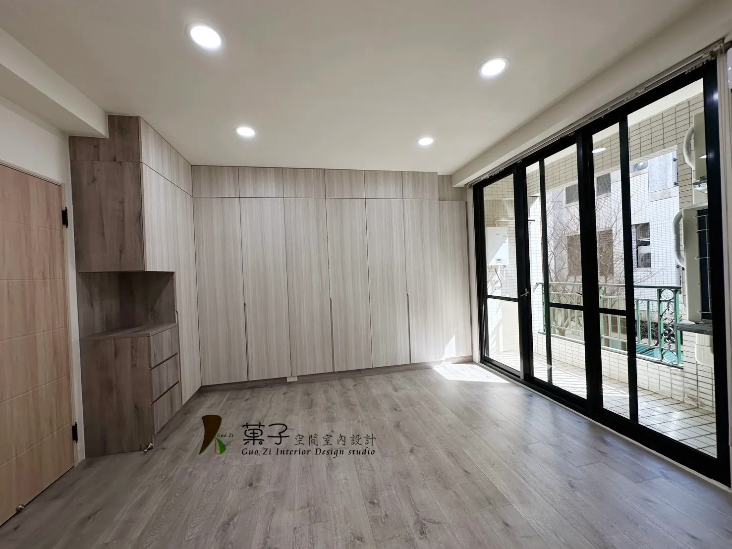 北歐風別墅翻新－主臥更衣室｜菓子空間室內設計舊屋翻新作品