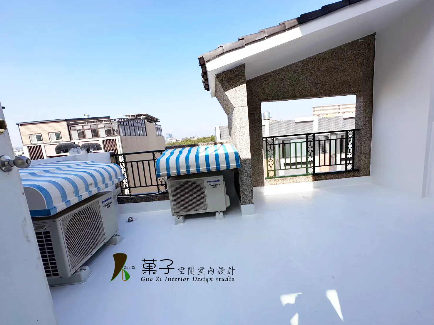 北歐風別墅翻新－陽台防水｜菓子空間室內設計舊屋翻新作品