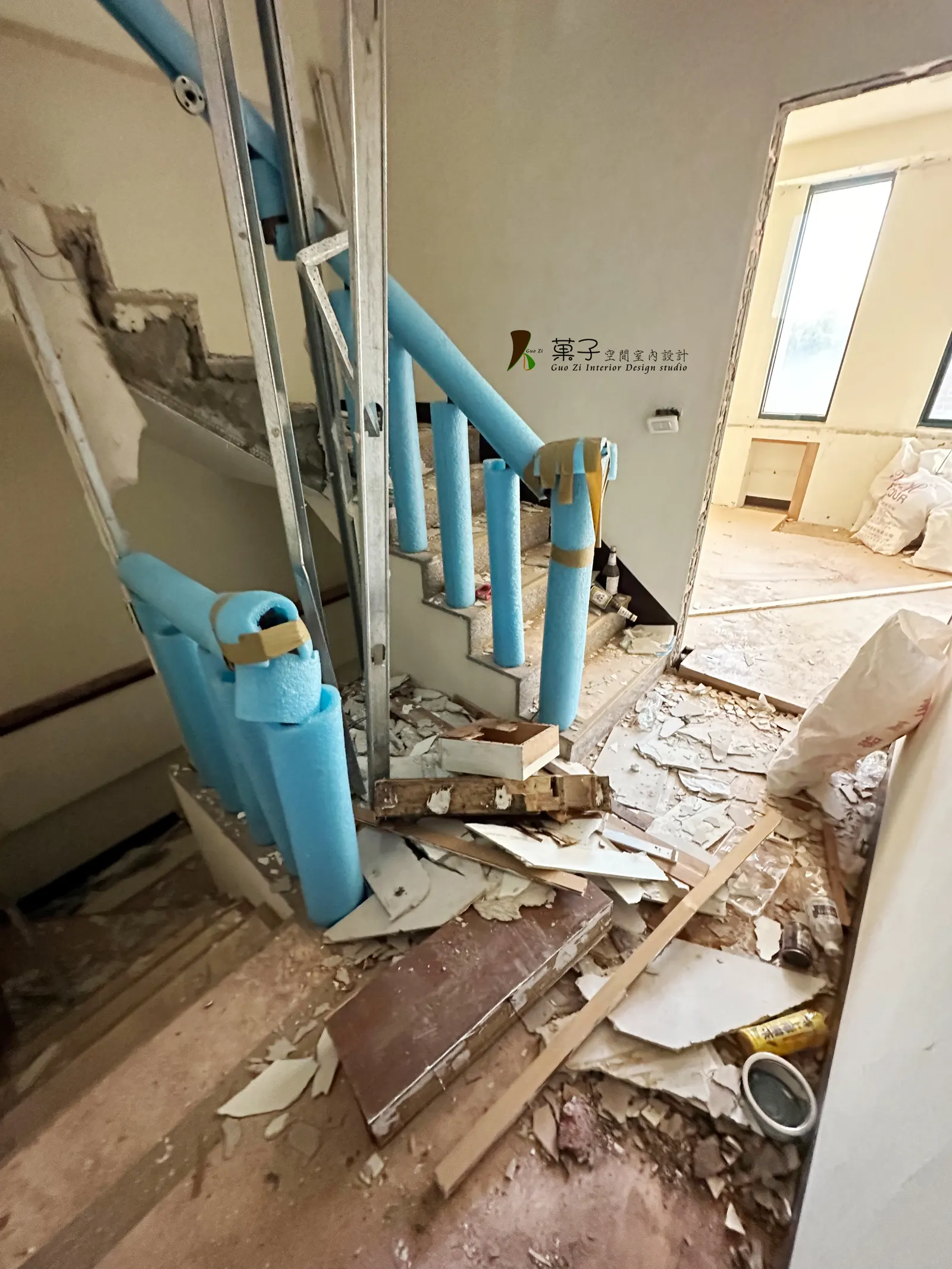 北歐風別墅翻新－施工過程｜菓子空間室內設計舊屋翻新作品