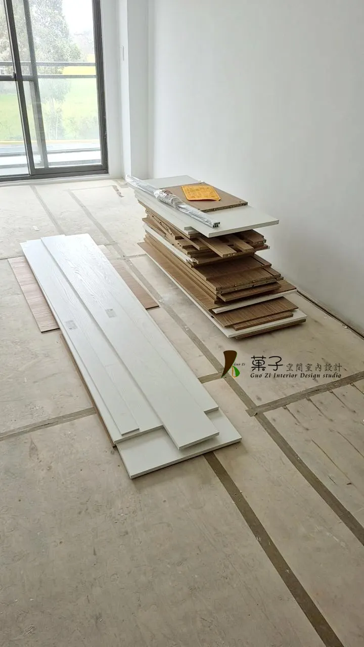 柔光幻影侘極宅－施工過程｜菓子空間室內設計住宅設計作品