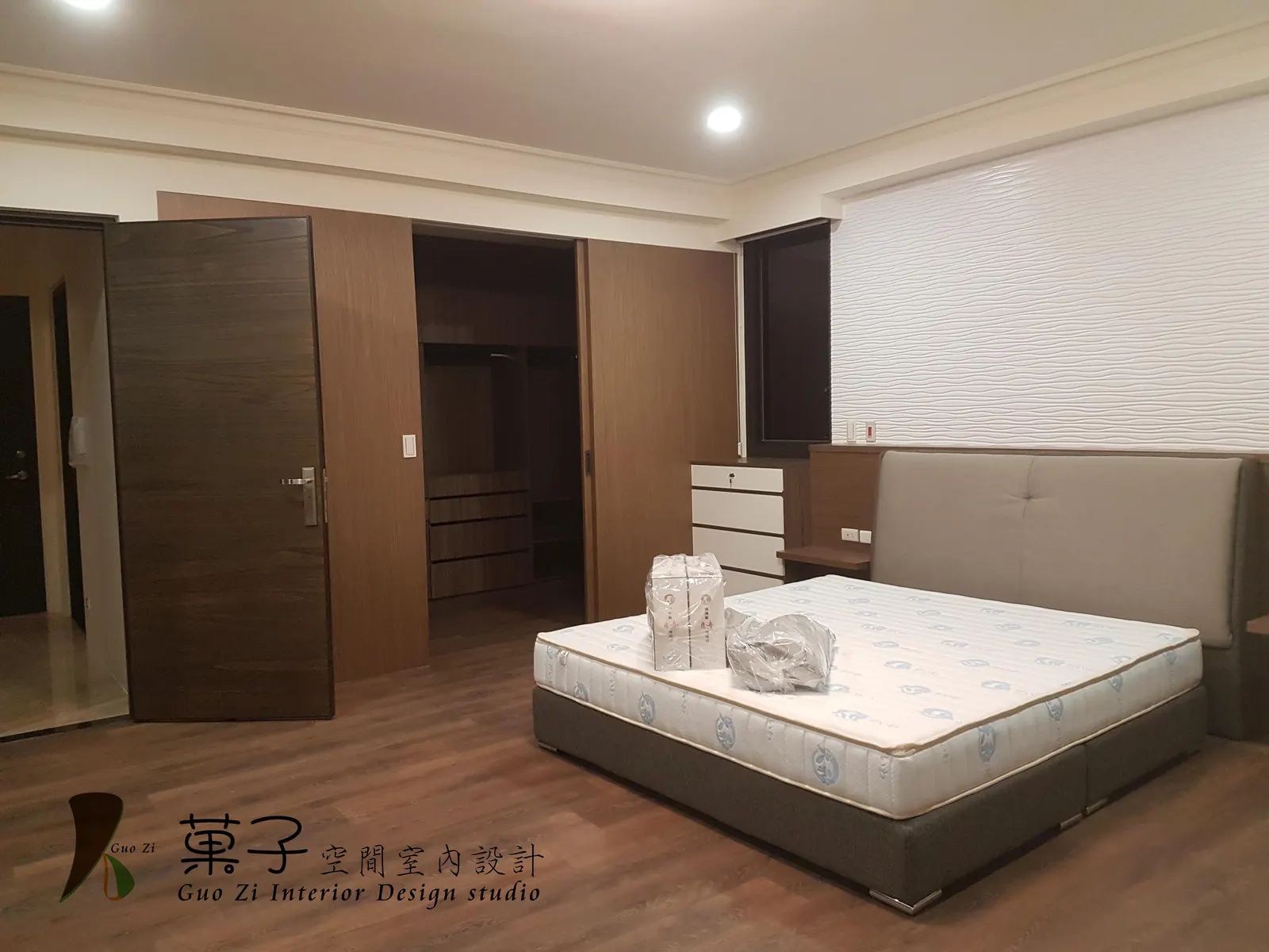 以木之名百坪別墅－主臥室｜菓子空間室內設計住宅設計作品