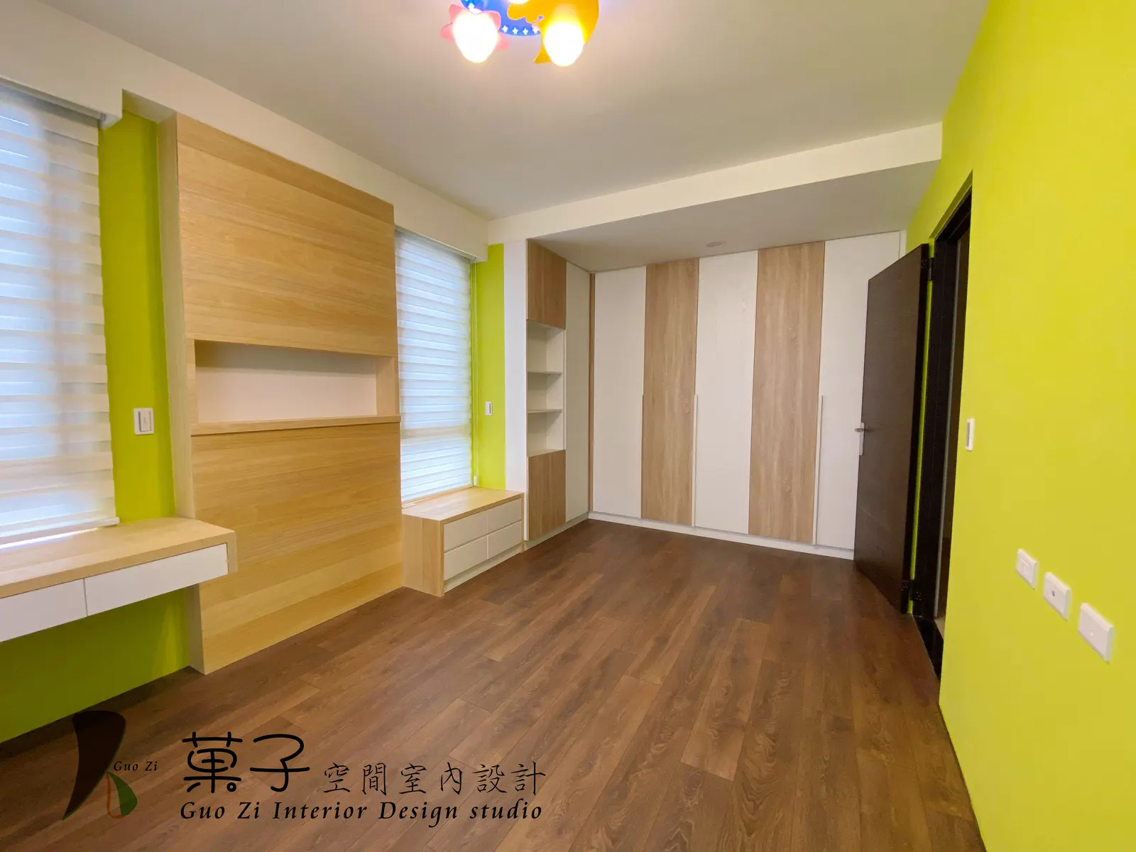 以木之名百坪別墅－小孩房｜菓子空間室內設計住宅設計作品