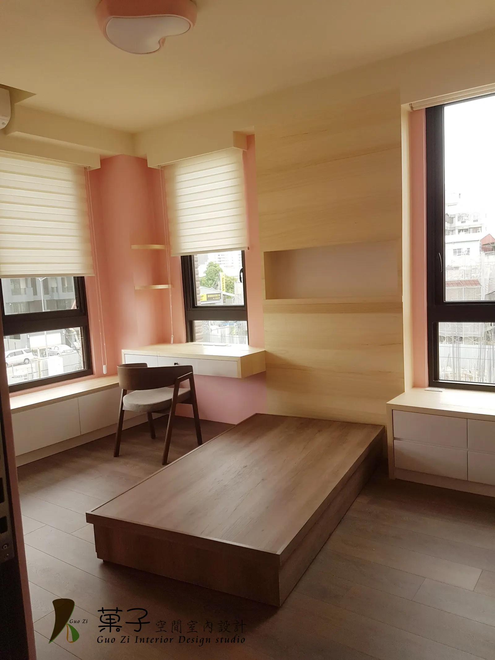 以木之名百坪別墅－女孩房｜菓子空間室內設計住宅設計作品