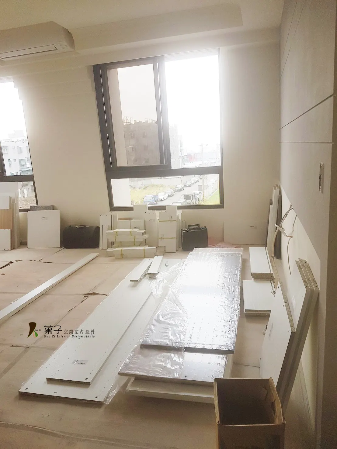 以木之名百坪別墅－施工過程｜菓子空間室內設計住宅設計作品