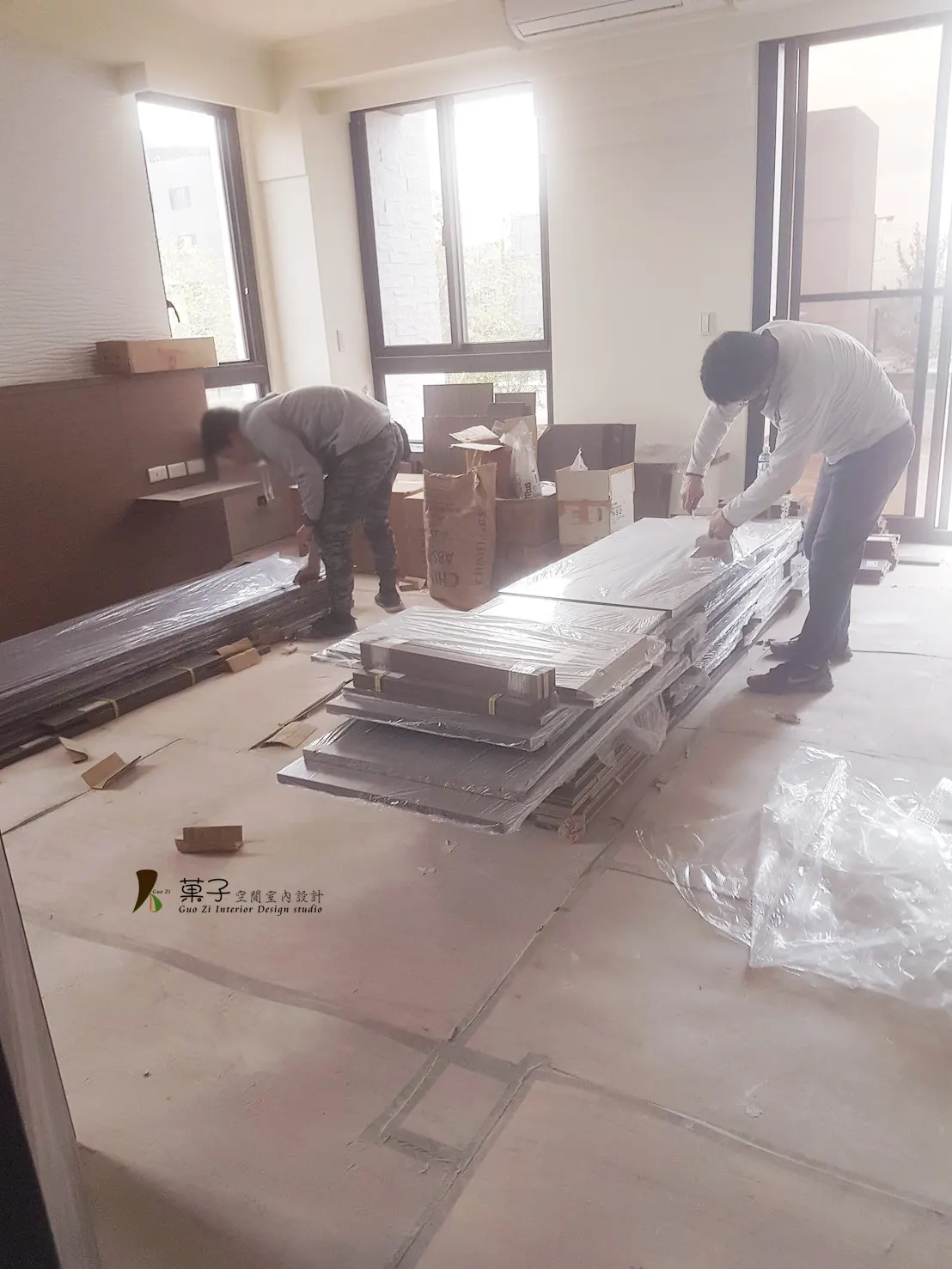 以木之名百坪別墅－施工過程｜菓子空間室內設計住宅設計作品