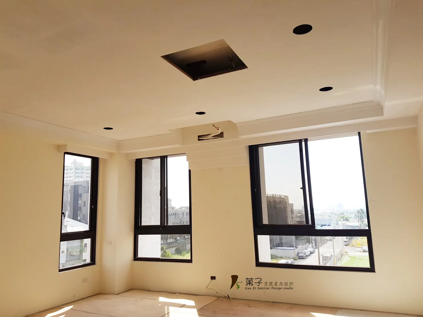 以木之名百坪別墅－施工過程｜菓子空間室內設計住宅設計作品